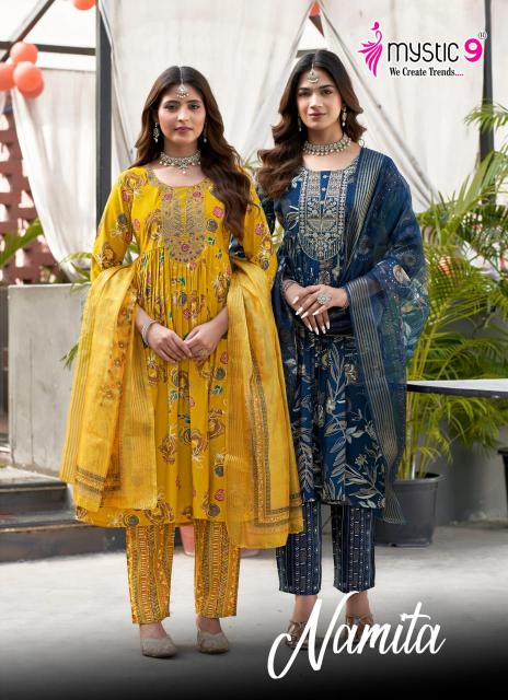 Mystic9 namita vol 1 catologue kurti wholesale